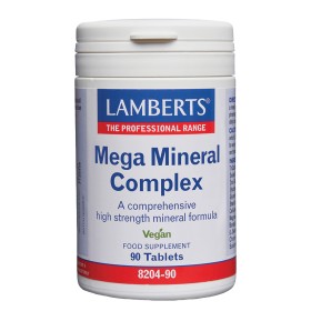 Lamberts Mega Mineral Complex σύμπλεγμα Μετάλλων 90 Ταμπλέτες Lamberts Mega Mineral Complex σύμπλεγμα Μετάλλων 90 Ταμπλέτες