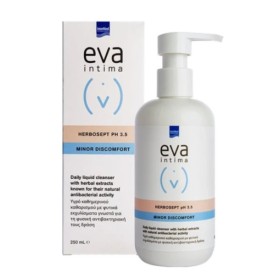Intermed Eva Intima Wash Herbosept Υγρό Καθαρισμού για την Ευαίσθητη Περιοχή με Χαμομήλι & Αλόη 250ml Intermed Eva Intima Wash Herbosept Υγρό Καθαρισμού για την Ευαίσθητη Περιοχή με Χαμομήλι & Αλόη 250ml