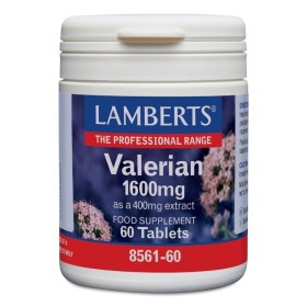 LAMBERTS Valerian 1600mg Συμπλήρωμα με Βαλεριάνα για Ενίσχυση του Ύπνου 60 Ταμπλέτες