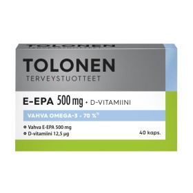 TRI TOLONEN E-EPA με Ωμέγα-3 40 Κάψουλες