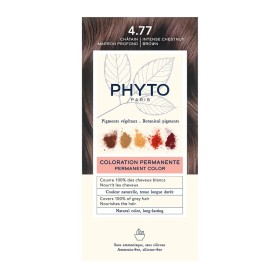 PHYTO Phytocolor 4.77 Καστανό Έντονο Μαρόν Μόνιμη Βαφή Μαλλιών