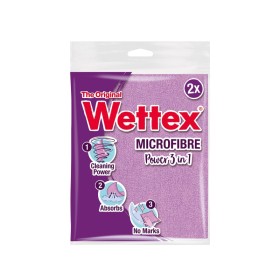 WETTEX Microfibre Soft 3 in 1 Απορροφητικές Πετσέτες με Μικροϊνες 2 Τεμάχια