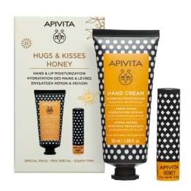 Apivita Promo Hugs & Kisses Honey Ενυδατική Κρέμα Χεριών με Μέλι 50ml & Lipcare με Μέλι4.4g