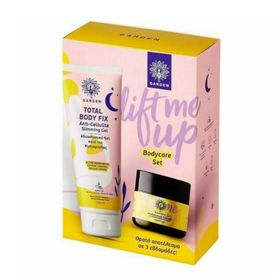 Garden Promo Lets Do It Total Body Fix Anti Cellulite Slimming Gel Αδυνατιστικό Τζέλ 150ml & Body Scrub Απολεπιστικό Λεμόνι 50ml