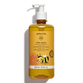 Apivita Mini Bees Gentle Kids Shower Gel Απαλό Αφρόλουτρο για Παιδιά με Πορτοκάλι & Μέλι 500ml Apivita Mini Bees Gentle Kids Shower Gel Απαλό Αφρόλουτρο για Παιδιά με Πορτοκάλι & Μέλι 500ml