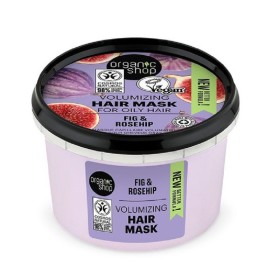 ORGANIC SHOP Volumizing Hair Mask for Oily Hair Fig & Rosehip Μάσκα Μαλλιών για Όγκο & Λιπαρά μαλλιά 250ml