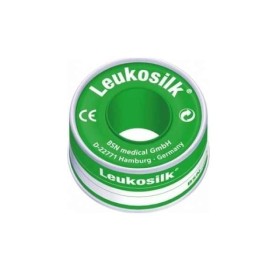 Leukosilk Αυτοκόλλητη Eπιδεσμική Tαινία 1,25cmx4,6m 1 Τεμάχιο Leukosilk Αυτοκόλλητη Eπιδεσμική Tαινία 1,25cmx4,6m 1 Τεμάχιο