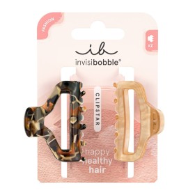 Invisibobble Clipstar Golden Roar Kλάμερ Μαλλιών 2 Τεμάχια