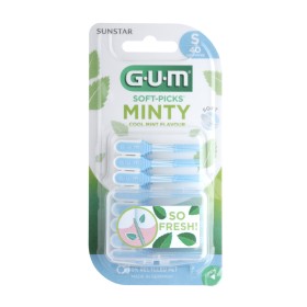 Gum 669 Soft Picks Comfort Flex Cool Mint Small Μεσοδόντια Βουρτσάκια με Γεύση Μέντας 40 Τεμάχια