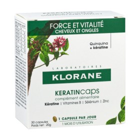 KLORANE Quinine Συμπλήρωμα Διατροφής για Μαλλιά και Νύχια με Κινίνη & Κερατίνη 30Caps