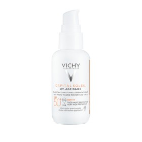 VICHY Capital Soleil UV-Age Daily Tint Light SPF50+ Αντηλιακή Κρέμα Προσώπου με Χρώμα 40ml