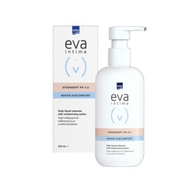 Intermed Eva Intima Wash Hydrasept Ph 3.5 Υγρό Καθαρισμού Ευαίσθητης Περιοχής με Ενυδατική Δράση 250ml Intermed Eva Intima Wash Hydrasept Ph 3.5 Υγρό Καθαρισμού Ευαίσθητης Περιοχής με Ενυδατική Δράση 250ml