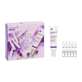 PANTHENOL EXTRA Promo Triple Defense Eye Cream Αντιρυτιδική Κρέμα Ματιών 25ml & 10 Days Dark Circles Rescue Ενυδατικός Αντιγηραντικός Ορός Ματιών 5x2ml  2 Τεμάχια