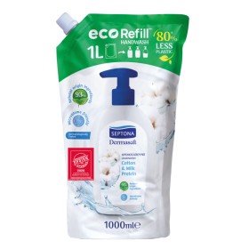 Septona Dermasoft Cotton & Milk Protein Ανταλλακτικό Υγρό Κρεμοσάπουνο με Βαμβάκι & Πρωτεΐνη Γάλακτος 1lt Septona Dermasoft Cotton & Milk Protein Ανταλλακτικό Υγρό Κρεμοσάπουνο με Βαμβάκι & Πρωτεΐνη Γάλακτος 1lt