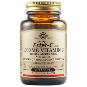 SOLGAR Ester-C Plus 1000mg Vitamin C 30 Ταμπλέτες