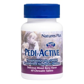 NATURES PLUS Pedi-Active Children's Concentration Booster Formula 60 Chewable Tablets