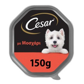 CESAR Υγρή Τροφή για Ενήλικους Σκύλους με Γεύση Μοσχάρι 150g