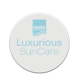 INTERMED Luxurious Suncare Silk Cover BB Compact Dark SPF50+ Πούδρα Πολύ Υψηλής Αντηλιακής Προστασίας 12g