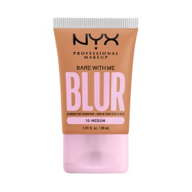 ΝΥΧ PROFESSIONAL MAKE UP Bare With Me Blur Tint Foundation με Ματ Αποτέλεσμα 10 Medium 30ml