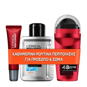 LOREAL MEN EXPERT Promo Vita Lift Anti-Ageing Anti-Wrinkle Eye Cream 15ml & Stress Resist Deodorant Roll-on 50ml & After Shave Anti-Redness Lotion 100ml