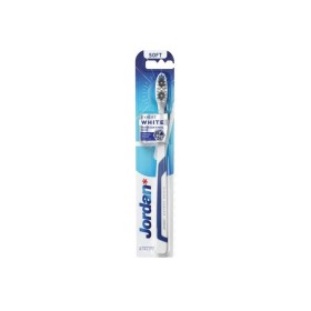JORDAN Expert White Toothbrush Soft Μαλακη Λευκαντικη Οδοντοβουρτσα 1 Τεμάχιο