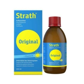 STRATH Original & Vitamin D Συμπλήρωμα για την Ενίσχυση του Ανοσοποιητικού σε Σιρόπι 250ml