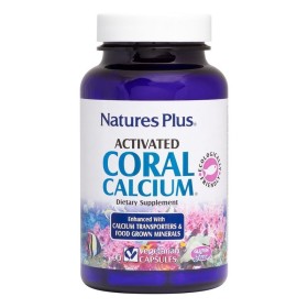 NATURES PLUS Coral Calcium Activated 1000 Mg Φόρμουλα με Ασβέστιο 90 Κάψουλες