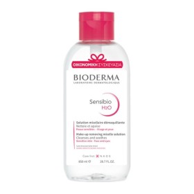 BIODERMA Sensibio H2O Solution Micellaire Ultra Mild Cleansing Solution for Sensitive Skin with Applicator 850ml