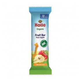 Holle Organic Fruit Bar Παιδική Μπάρα με Αχλάδι & Μήλο από 12m+ 25g