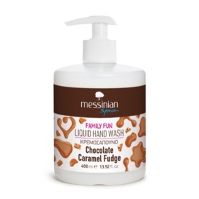 Messinian Spa Liquid Hand Wash Κρεμοσάπουνο Χεριών Chocolate & Caramel Fudge 400ml