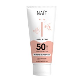 Naif Baby & Kids Mineral Sunscreen Αντηλιακό Γαλάκτωμα Προσώπου & Σώματος για Βρέφη & Παιδιά με Άρωμα & SPF50 100ml Naif Baby & Kids Mineral Sunscreen Αντηλιακό Γαλάκτωμα Προσώπου & Σώματος για Βρέφη & Παιδιά με Άρωμα & SPF50 100ml