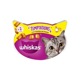 Whiskas Temptation Λιχουδιές για Γάτες με Γεύση Κοτόπουλο & Τυρί 60g Whiskas Temptation Λιχουδιές για Γάτες με Γεύση Κοτόπουλο & Τυρί 60g