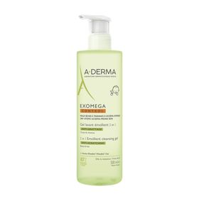 A-Derma Exomega Control Gel Lavant 2 in 1 Τζελ Καθαρισμού για το Ατοπικό Δέρμα με Αντλία 500ml