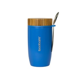 Boobam Food Thermos Inox Δοχείο Φαγητού Θερμός Χρώμα Μπλε 500ml