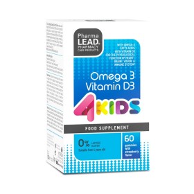 Pharmalead 4kids Omega 3 Vitamin D3 για την Καλή Λειτουργία της Όρασης & Εγκεφάλου & Καρδιάς 60 Ζελεδάκια Pharmalead 4kids Omega 3 Vitamin D3 για την Καλή Λειτουργία της Όρασης & Εγκεφάλου & Καρδιάς 60 Ζελεδάκια