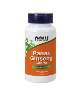 Now Panax Ginseng 520mg 100 Κάψουλες Now Panax Ginseng 520mg 100 Κάψουλες