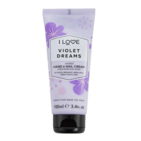 I Love Violet Dreams Scented Hand & Nail Cream Ενυδατική Κρέμα Χεριών & Νυχιών 100ml