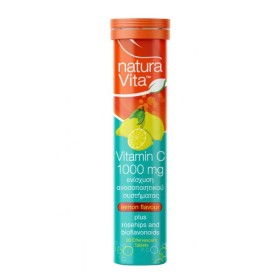 Natura Vita Vitamin C 1000mg για Ενίσχυση του Ανοσοποιητικού με Γεύση Λεμόνι 20 Ταμπλέτες Natura Vita Vitamin C 1000mg για Ενίσχυση του Ανοσοποιητικού με Γεύση Λεμόνι 20 Ταμπλέτες