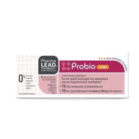 PHARMALEAD Cran Dietary Supplement with Probiotics for the Smooth Functioning of the Organism & Urinary System 14 Capsules