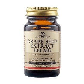 Solgar Grape Seed Extract 100mg για Μικροκυκλοφορικές Δυσκολίες 30 Φυτικές Κάψουλες