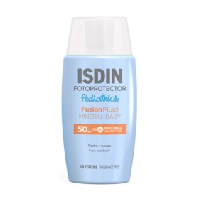 Isdin Fotoprotector Pediatrics Fusion Fluid Mineral Baby SPF50 Αδιάβροχο Βρεφικό Αντηλιακό Γαλάκτωμα Προσώπου & Σώματος από 6m+ 50ml Isdin Fotoprotector Pediatrics Fusion Fluid Mineral Baby SPF50 Αδιάβροχο Βρεφικό Αντηλιακό Γαλάκτωμα Προσώπου & Σώματος από 6m+ 50ml