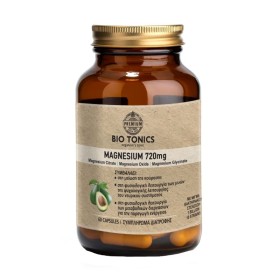 Bio Tonics Magnesium 400mg Μαγνήσιο 60 Κάψουλες Bio Tonics Magnesium 400mg Μαγνήσιο 60 Κάψουλες