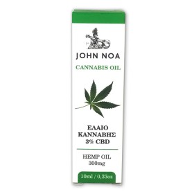 JOHN NOA Cannabis Oil 3% CBD 300mg 10ml