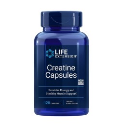 Life Extension Creatine Capsules 120 Κάψουλες Life Extension Creatine Capsules 120 Κάψουλες
