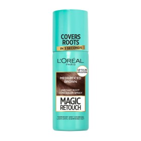 Loreal Paris Magic Retouch Spray Κάλυψης Λευκών Ριζών 7 Medium Iced Brown 75ml