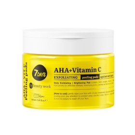 7DAYS ΜΒ Exfoliating Peeling Pads AHA & Vitamin C Απολεπιστικά Δισκία 2 Όψεων 150ml