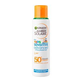 GARNIER Ambre Solaire Kids Sensitive Advanced Anti-Sand Hypoallergenic Mist Sunscreen for Sensitive Children's Skin SPF50+ 150ml