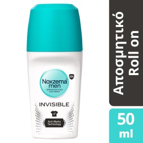 Noxzema Deo Roll On Invisible Ανδρικό Αποσμητικό 50ml