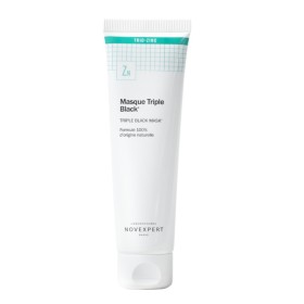 Novexpert Trio Zinc Line Triple Black Mask Μαύρη  Μάσκα Προσώπου Τριπλής Δράσης 75g