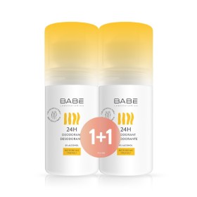 BABE LABORATORIOS Promo Deodorant 24h Αποσμητικό για Όλη την Οικογένεια 2x50ml